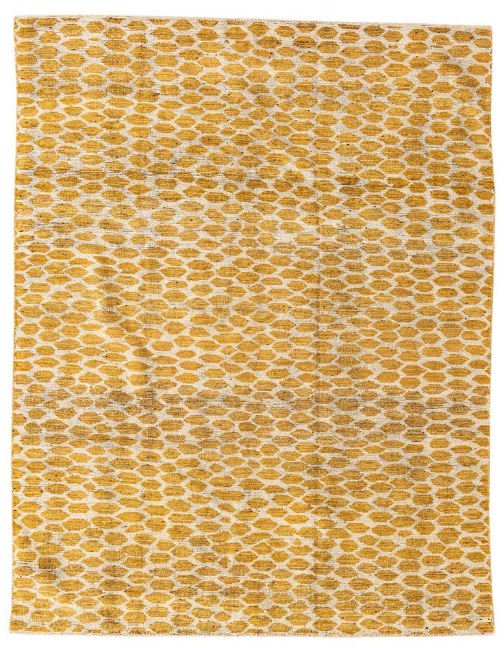 Detail image of 5' 8 x 9' 1 Hand Knotted Darya Wool Rug