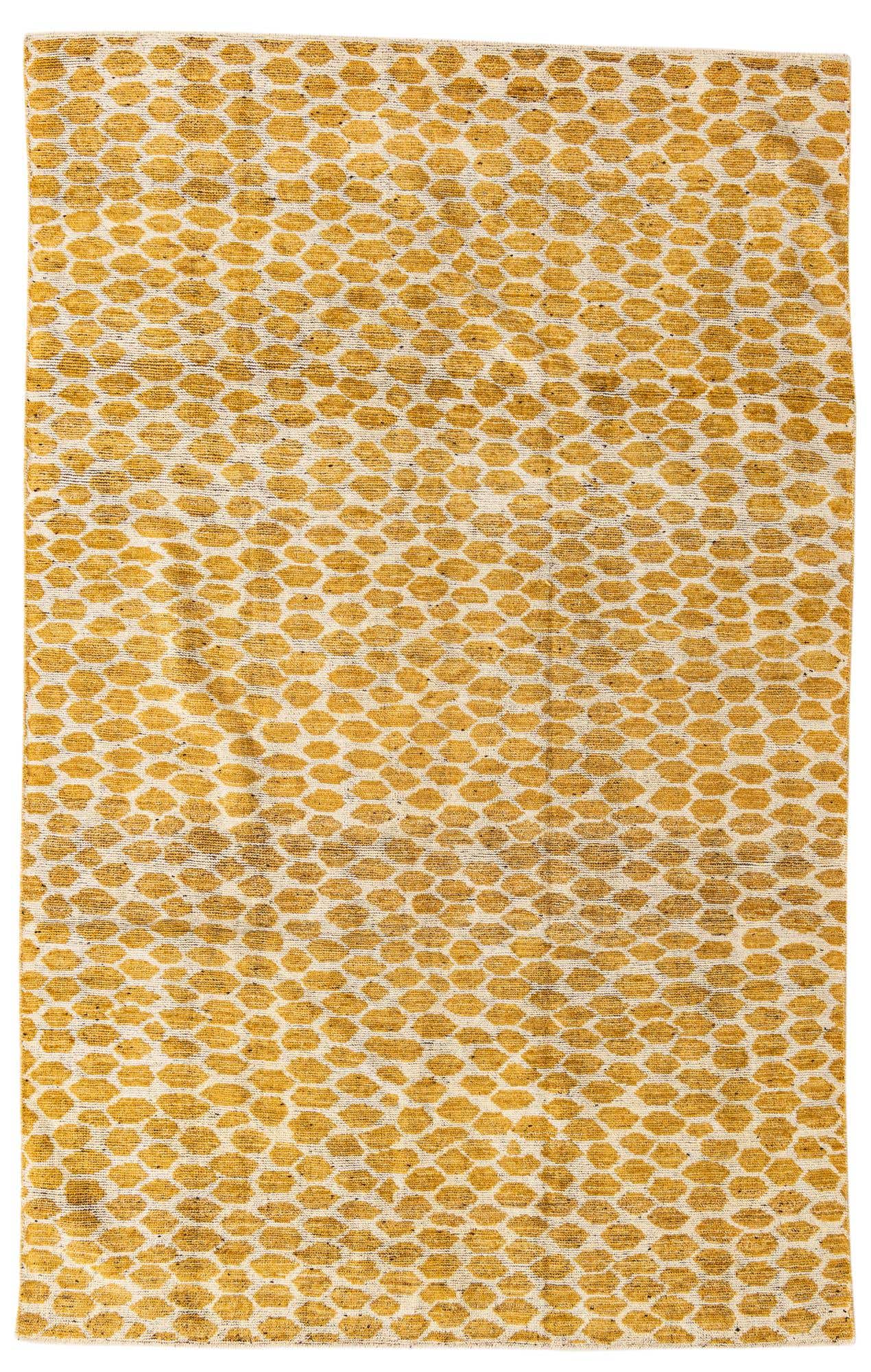 5' 8 x 9' 1 Hand Knotted Darya Wool Rug