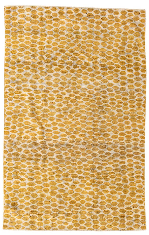 Detail image of 5' 8 x 9' 1 Hand Knotted Darya Wool Rug