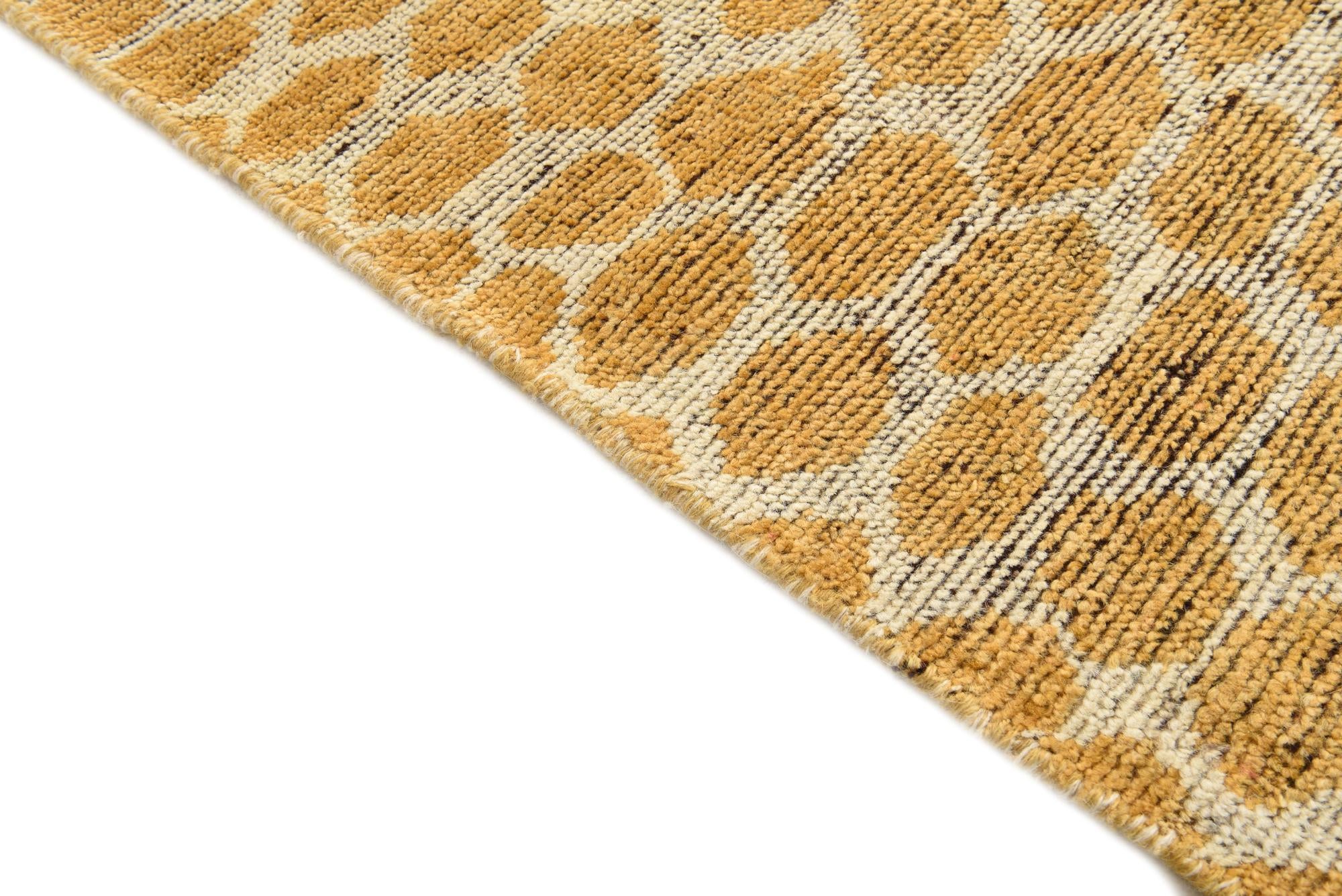 5' 11 x 9' 1 Hand Knotted Darya Wool Rug