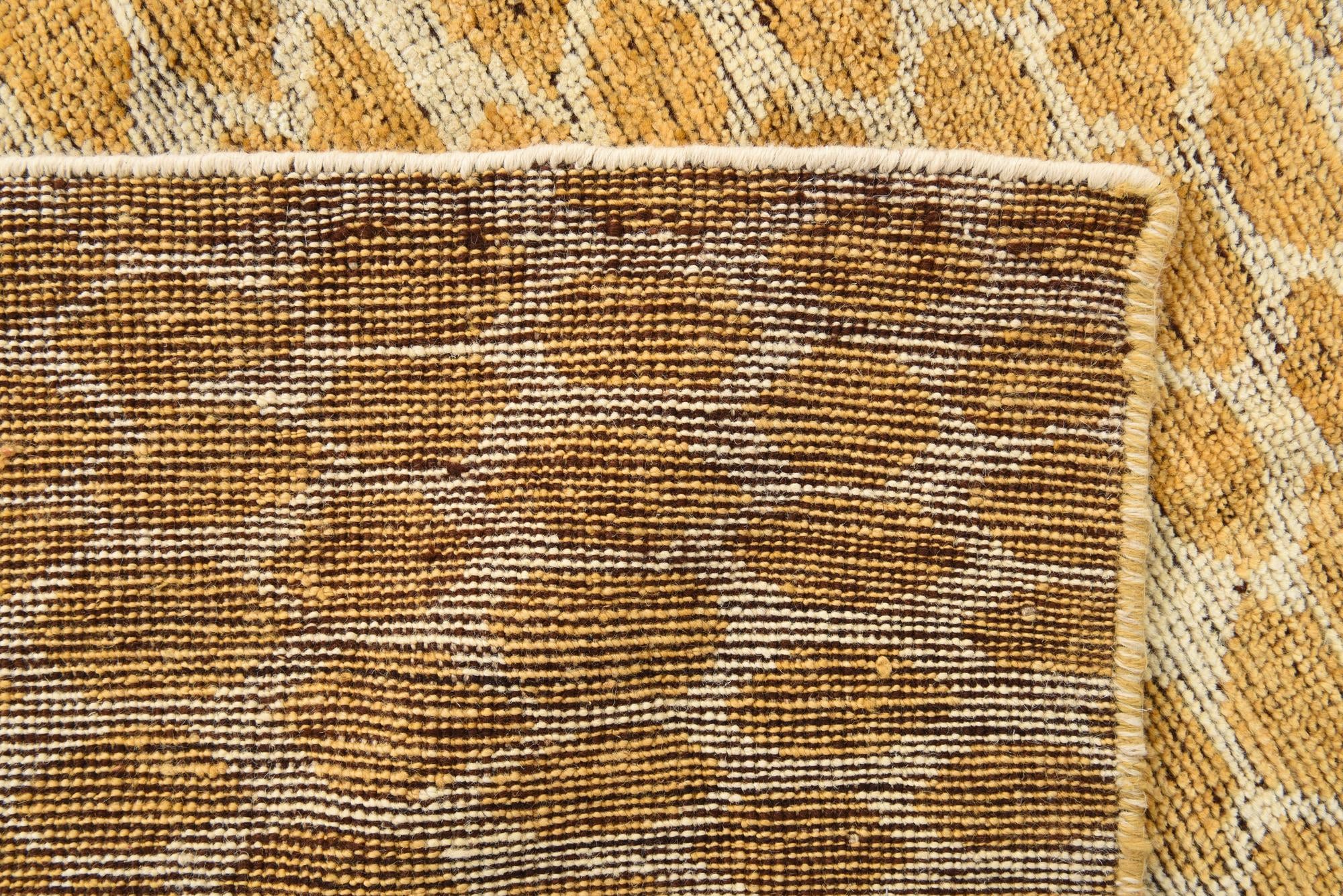 5' 11 x 9' 1 Hand Knotted Darya Wool Rug