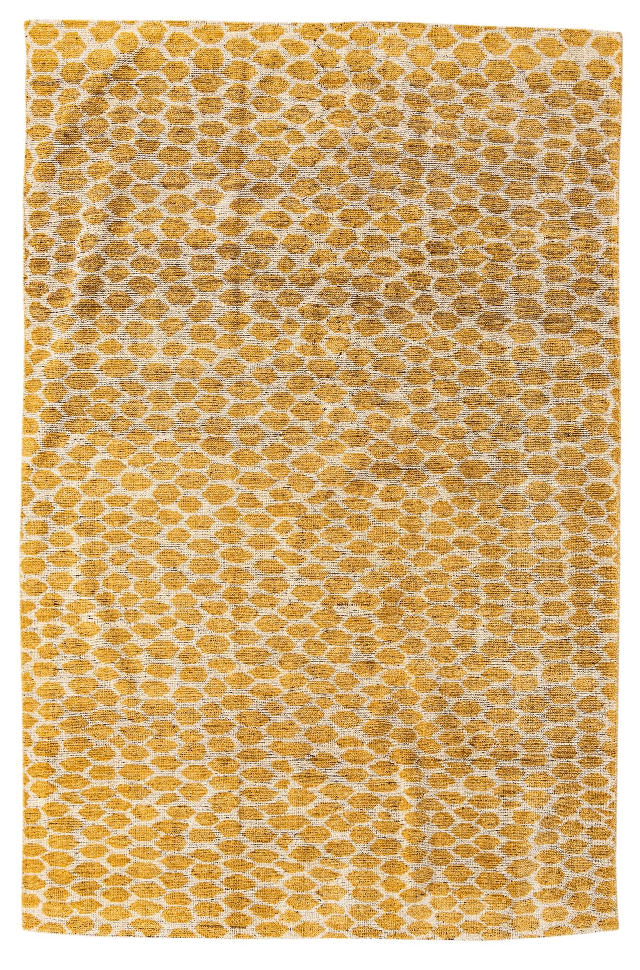 5' 11 x 9' 1 Hand Knotted Darya Wool Rug