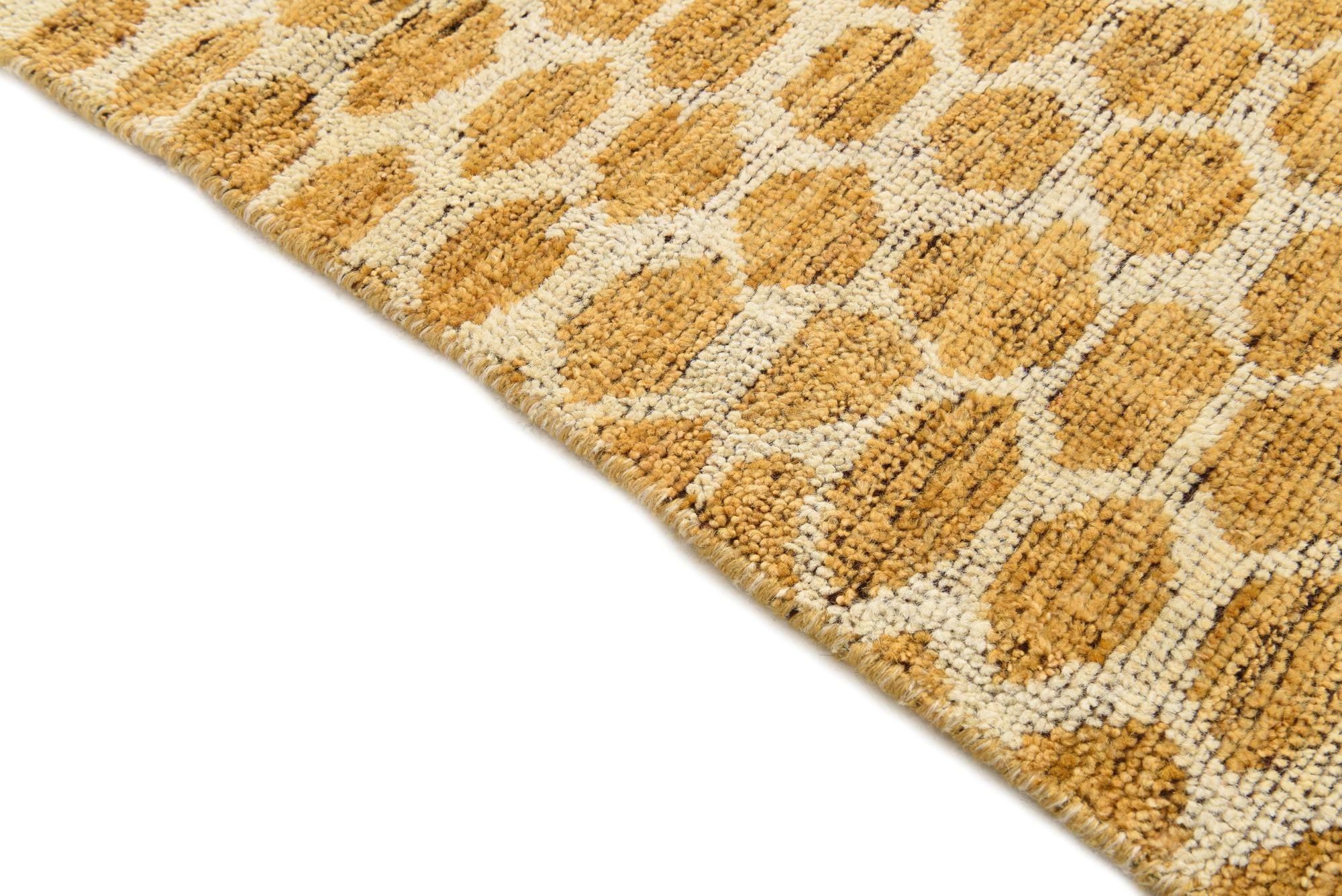 6' 1 x 9' Hand Knotted Darya Wool Rug