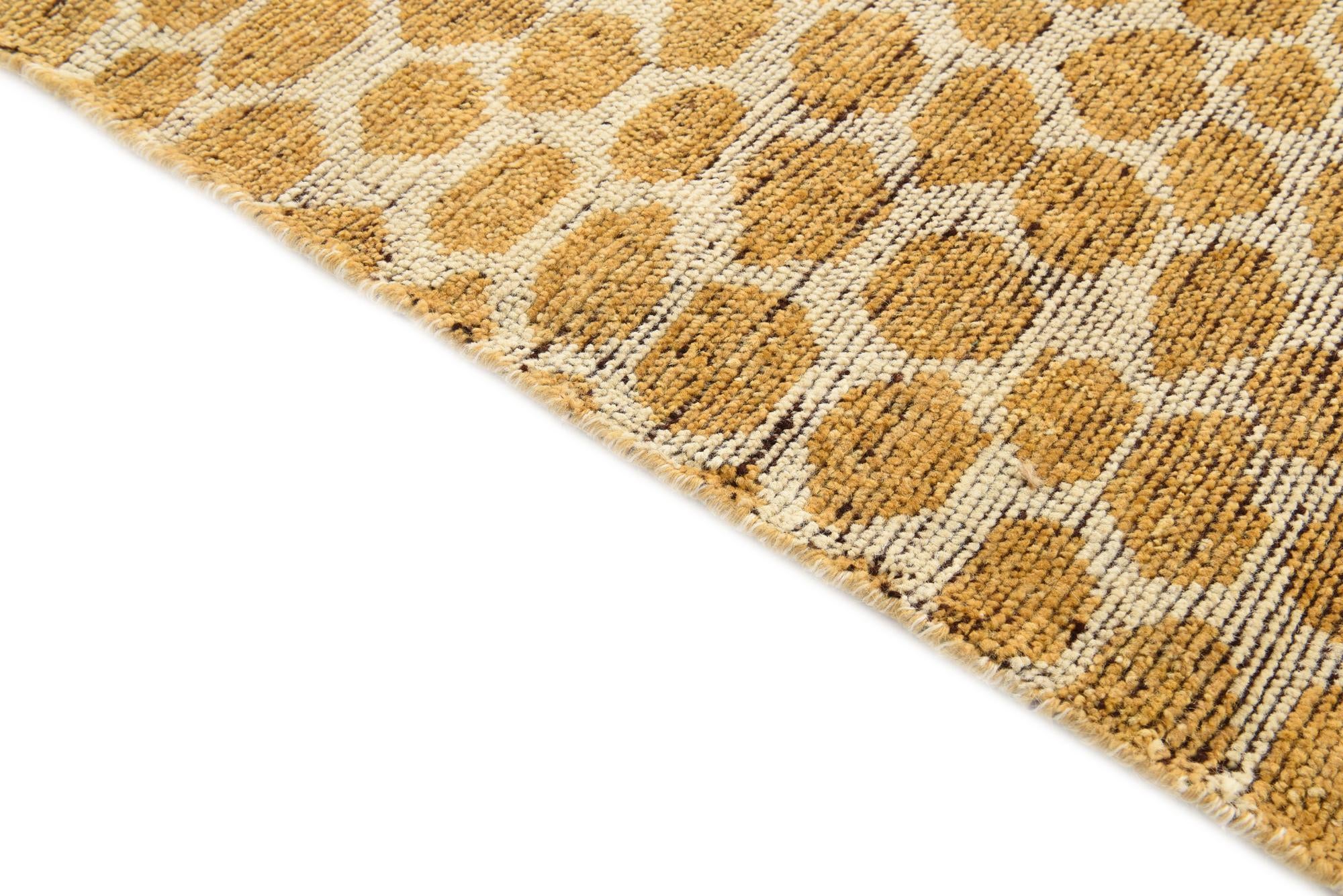 6' x 9' 2 Hand Knotted Darya Wool Rug