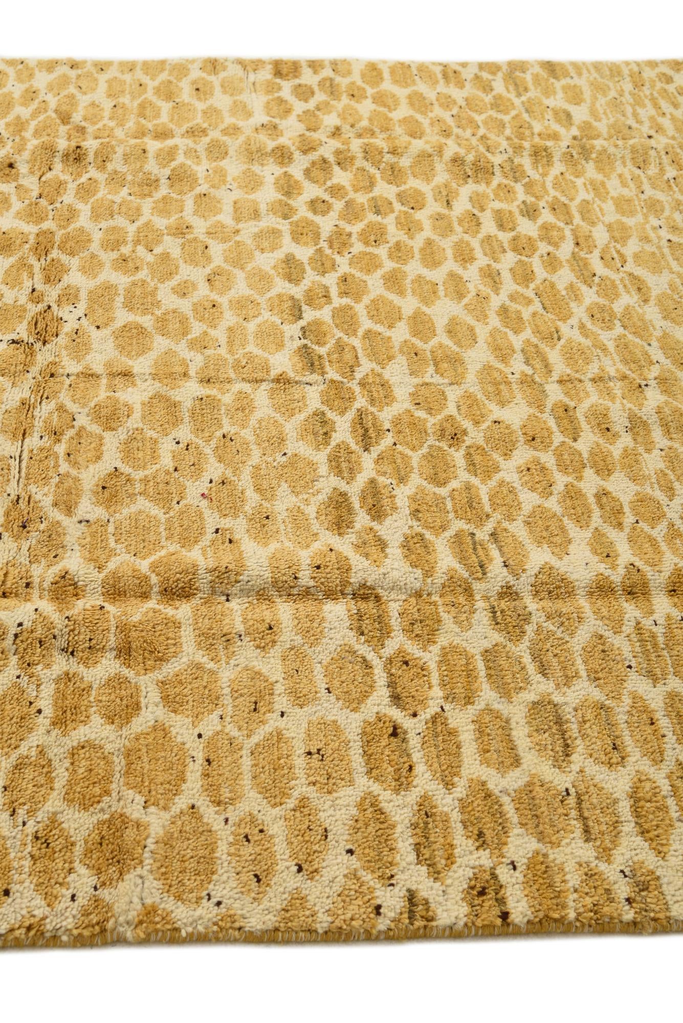6' 2 x 9' 4 Hand Knotted Darya Wool Rug