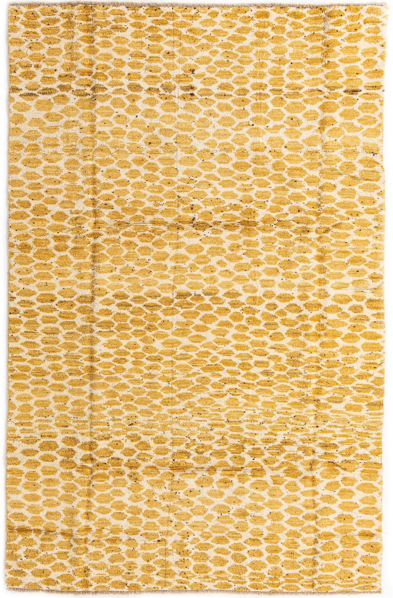 6' 2 x 9' 4 Hand Knotted Darya Wool Rug