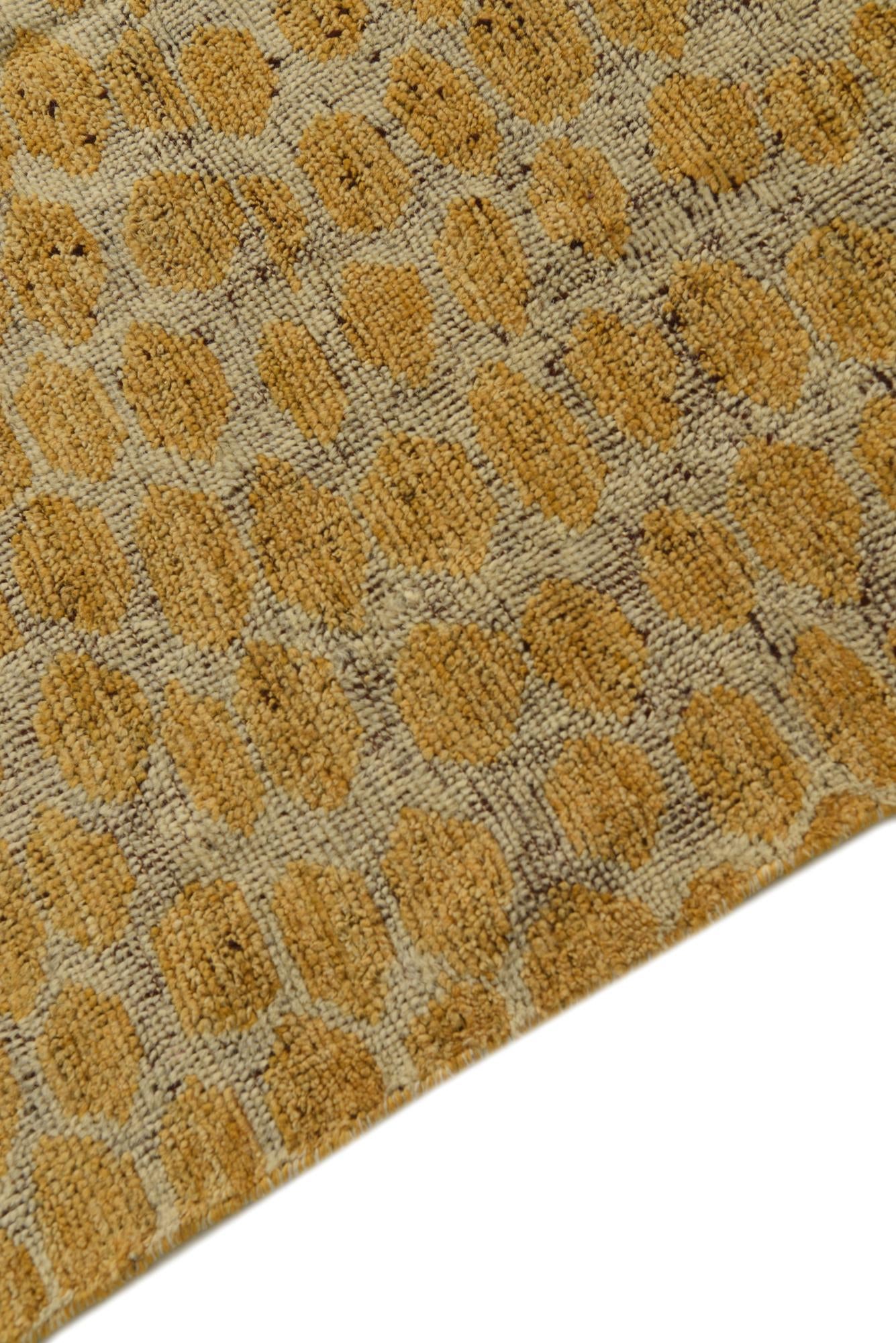 6' 1 x 9' 5 Hand Knotted Darya Wool Rug