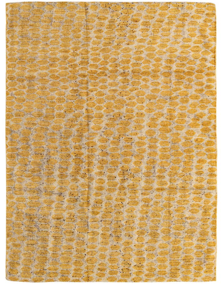 Detail image of 6' 1 x 9' 5 Hand Knotted Darya Wool Rug