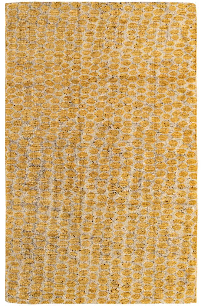 6' 1 x 9' 5 Hand Knotted Darya Wool Rug