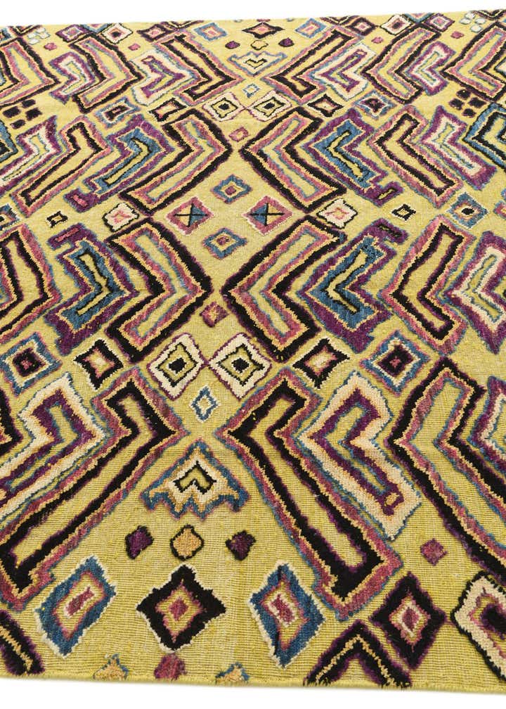 8' 1 x 10' 2 Hand Knotted Darya Wool Rug