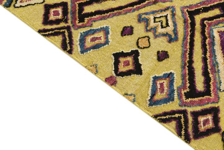 8' 1 x 10' 2 Hand Knotted Darya Wool Rug