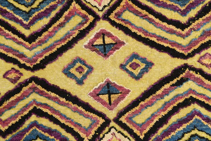 8' 1 x 10' 2 Hand Knotted Darya Wool Rug