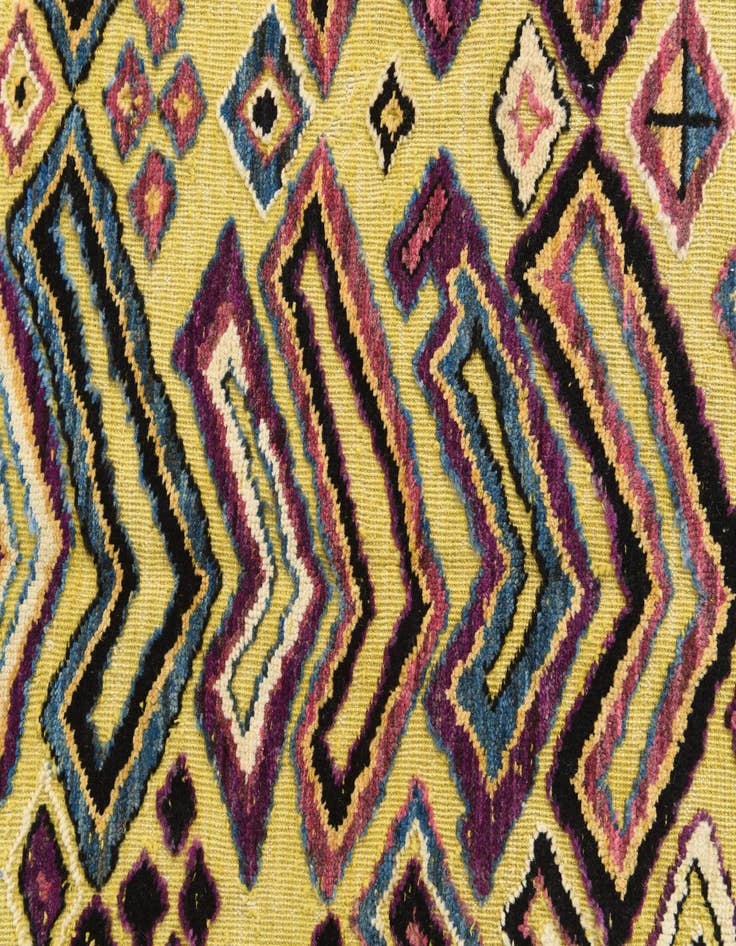 Detail image of 8' 1 x 10' 2  Hand Knotted Darya Wool Rug