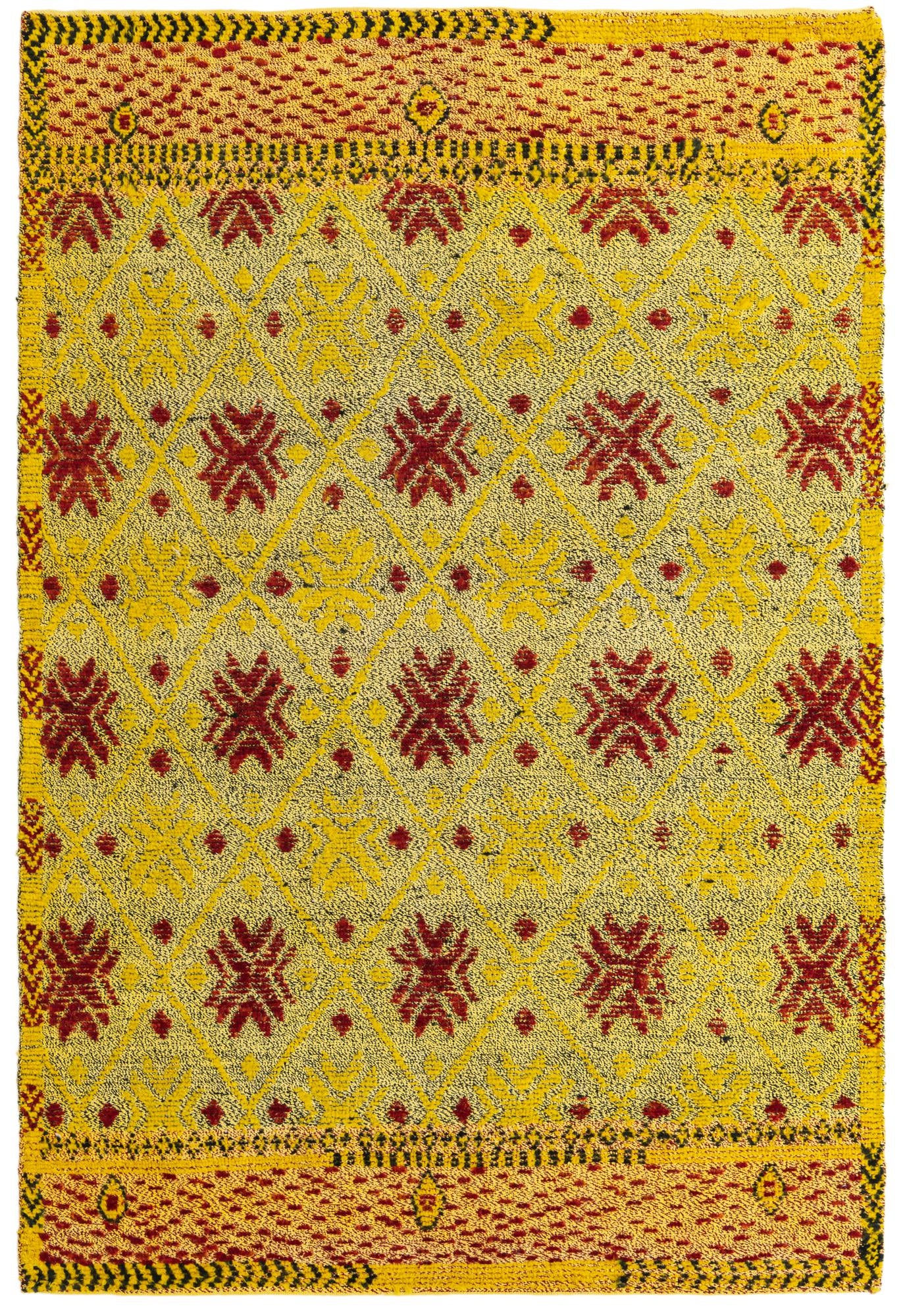 5' 6 x 8' Hand Knotted Darya Wool Rug