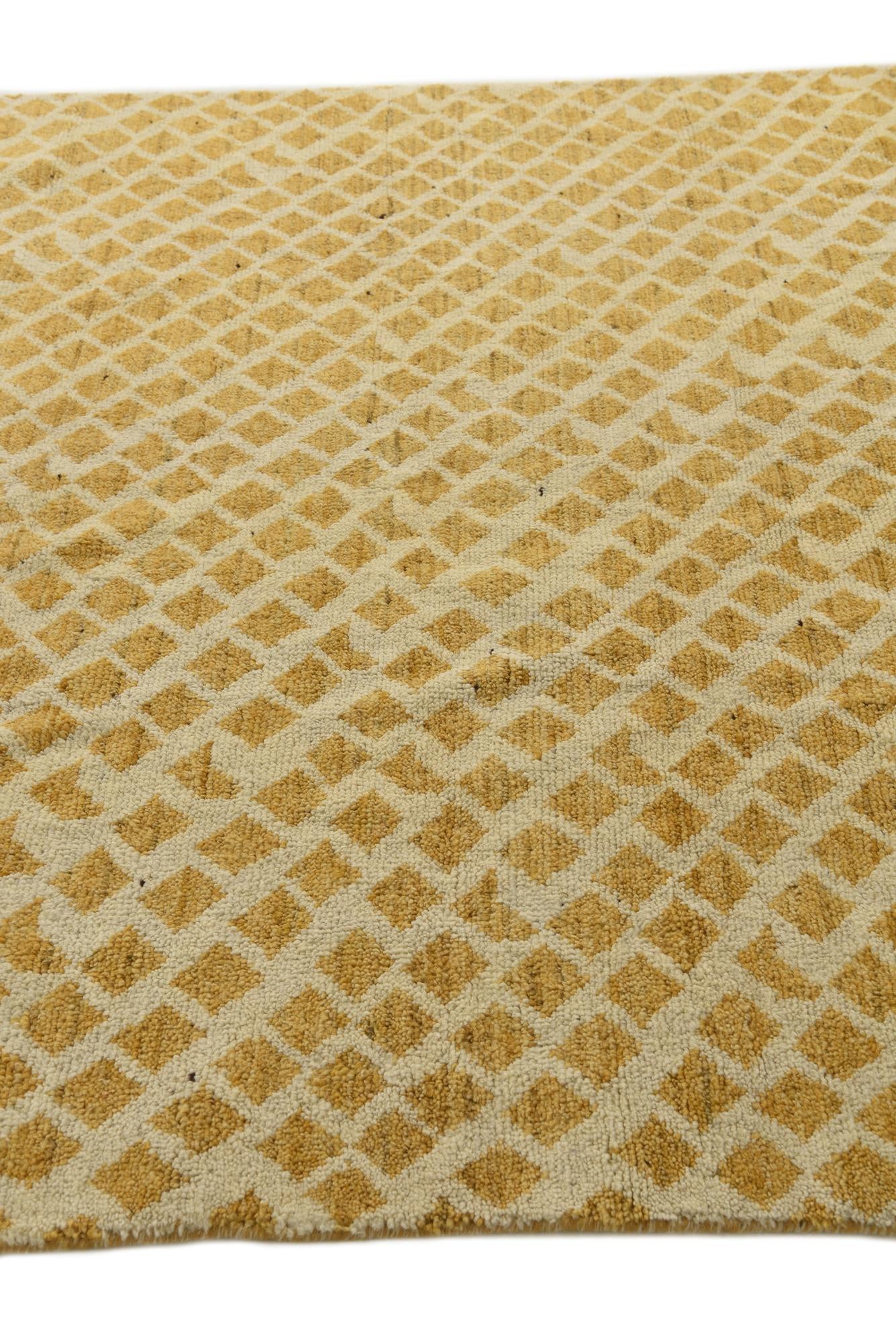 6' x 9' 1 Hand Knotted Darya Wool Rug