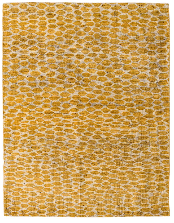 Detail image of 5' 2 x 8' Hand Knotted Darya Wool Rug