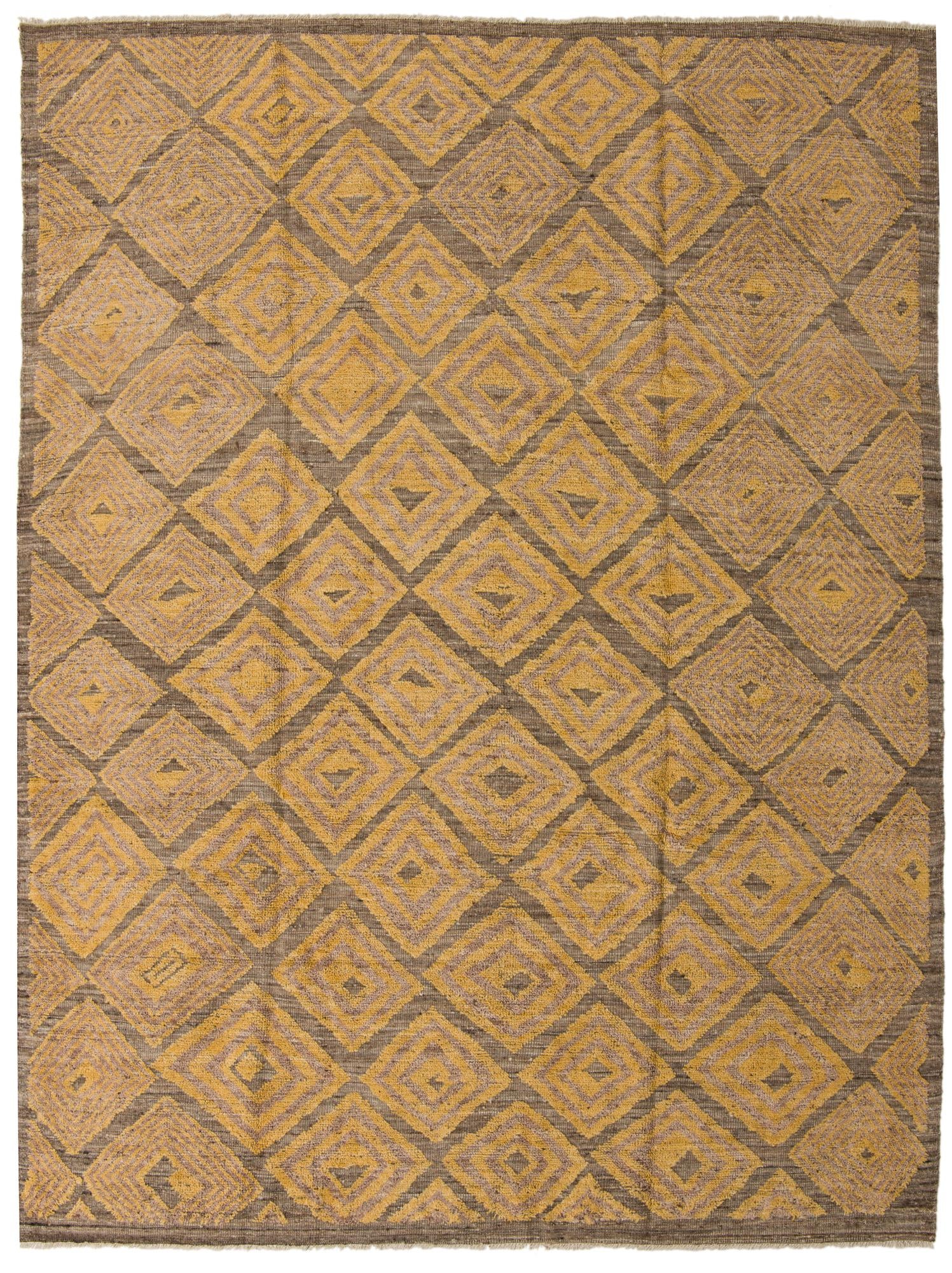 9' 2 x 12' Hand Knotted Darya Wool Rug