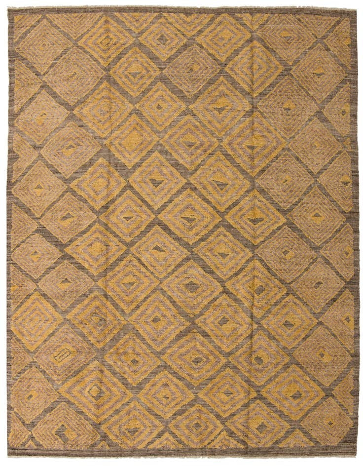 Detail image of 9' 2 x 12' Hand Knotted Darya Wool Rug