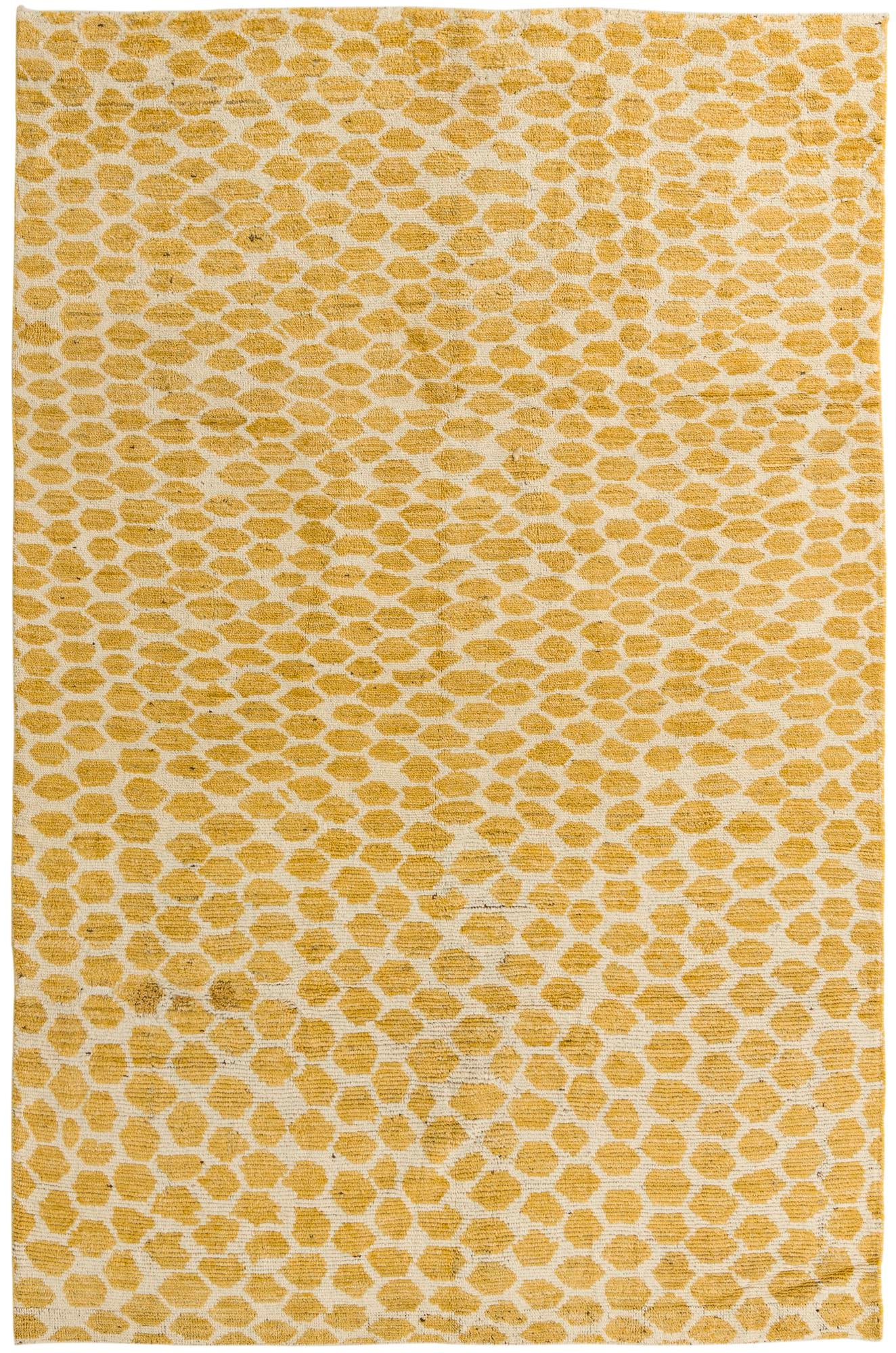 5' 9 x 8' 9 Hand Knotted Darya Wool Rug