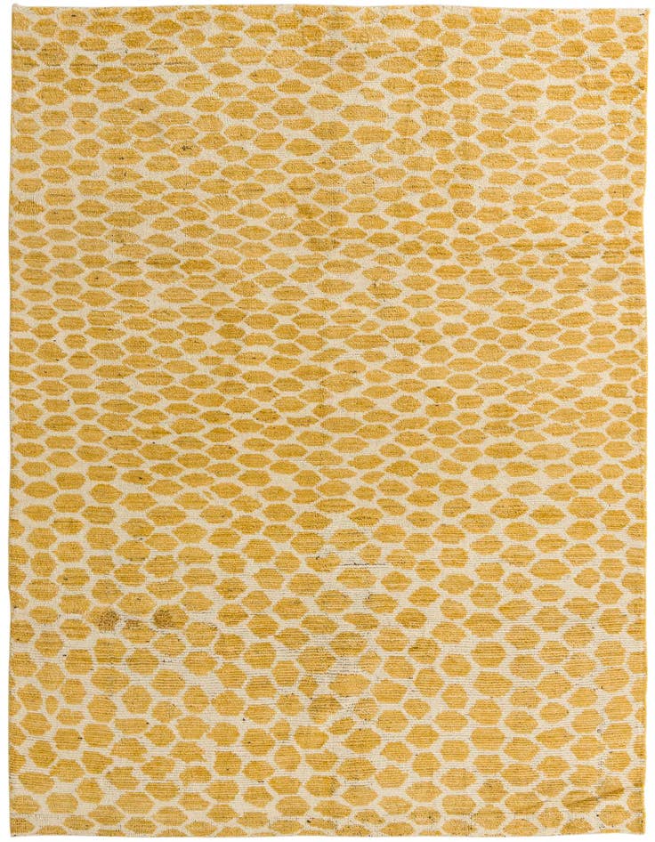 Detail image of 5' 9 x 8' 9 Hand Knotted Darya Wool Rug