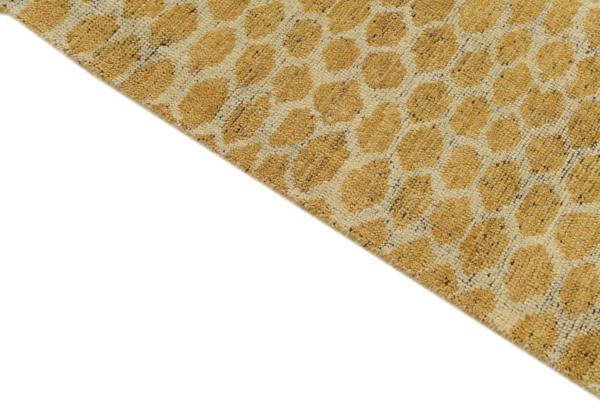 6' x 9' Hand Knotted Darya Wool Rug