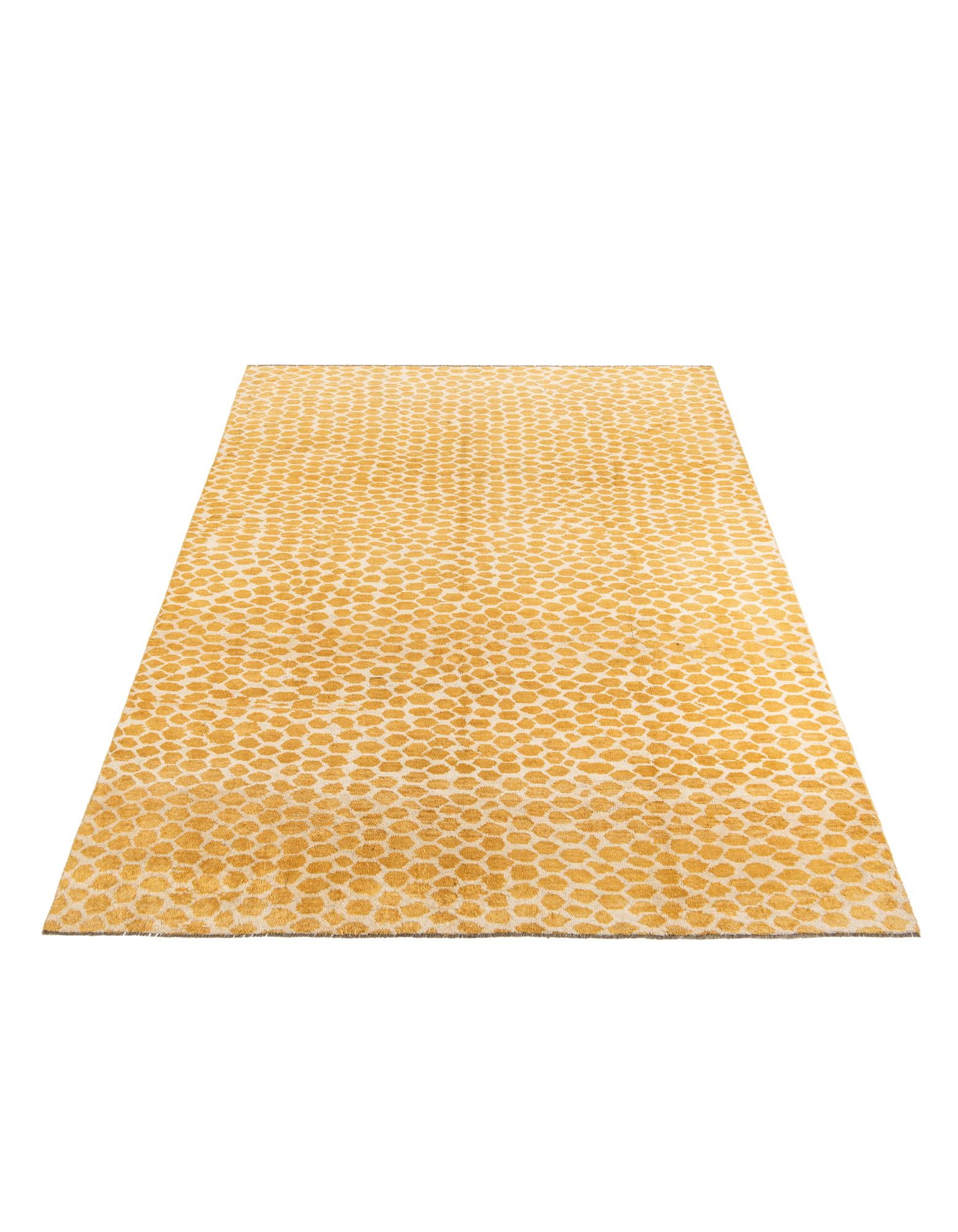 9' x 11' 10 Hand Knotted Darya Wool Rug