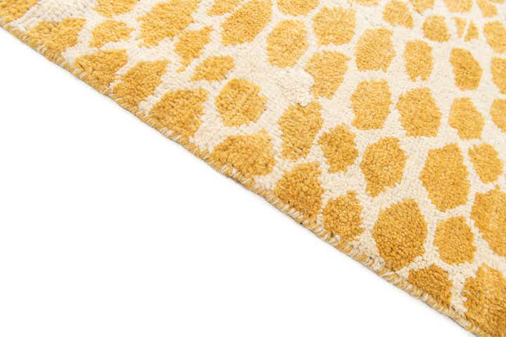 9' x 11' 10 Hand Knotted Darya Wool Rug