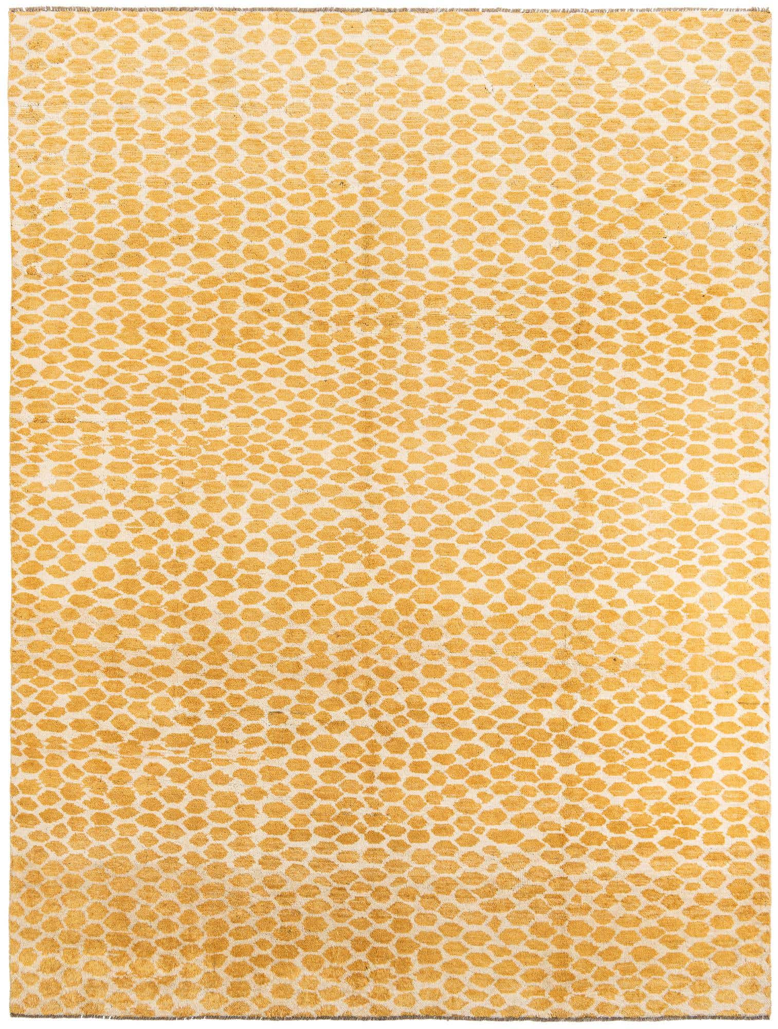 9' x 11' 10 Hand Knotted Darya Wool Rug