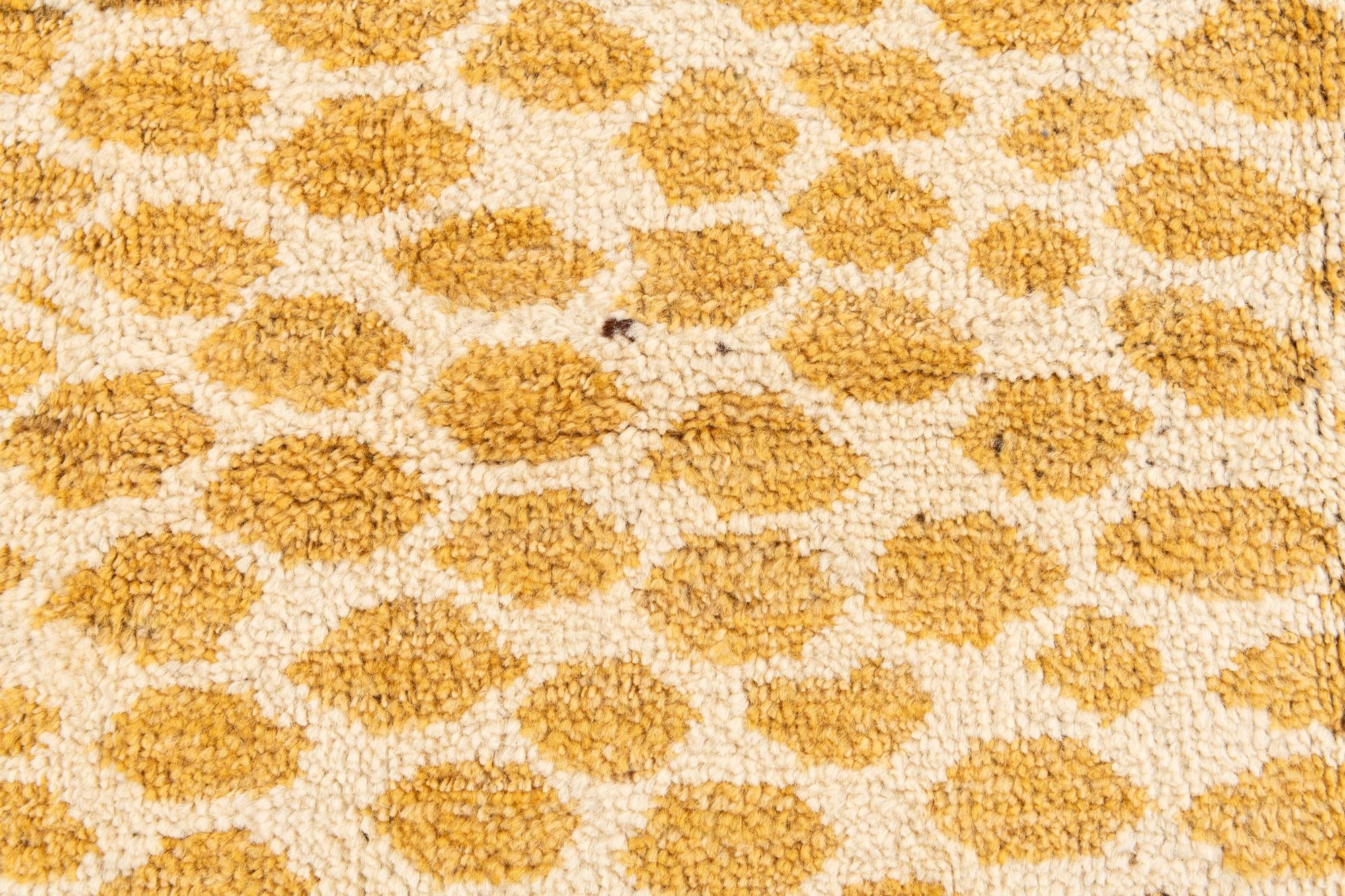 8' x 10' Hand Knotted Darya Wool Rug
