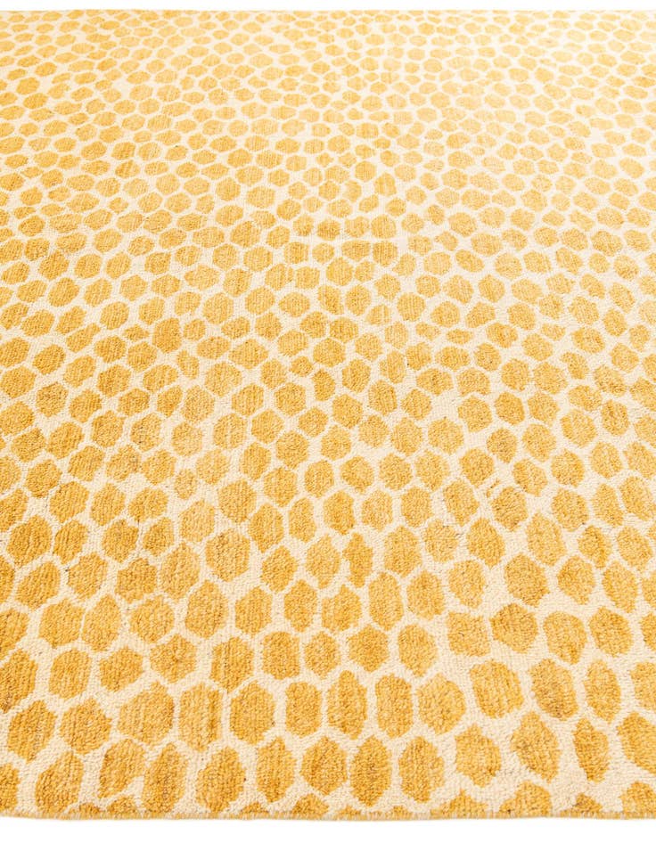 Detail image of 9' 1 x 12' 1  Hand Knotted Darya Wool Rug