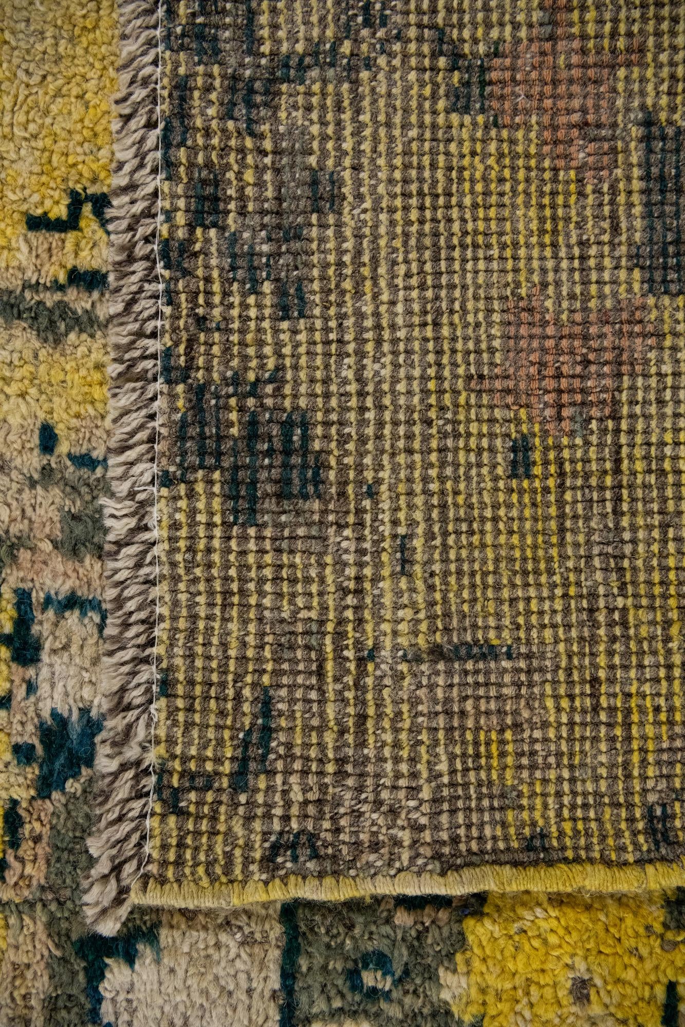 12' 7 x 15' 4 Hand Knotted Darya Wool Rug