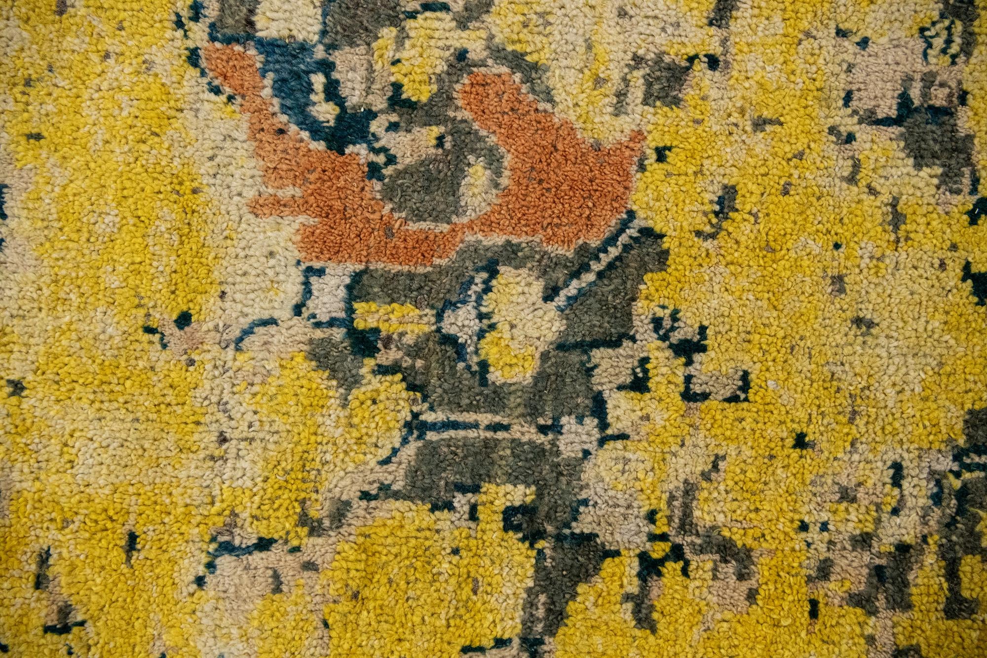 12' 7 x 15' 4 Hand Knotted Darya Wool Rug