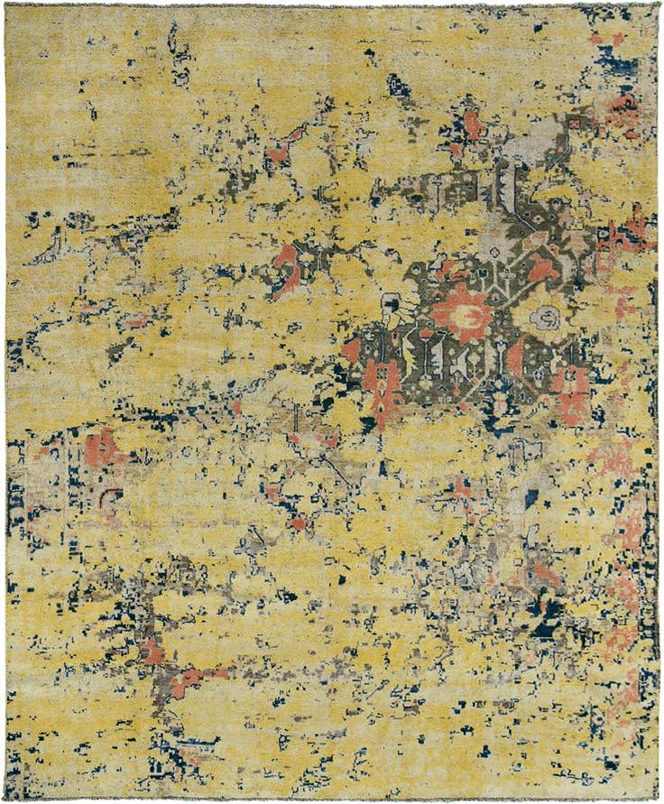 Detail image of 12' 7 x 15' 4 Hand Knotted Darya Wool Rug
