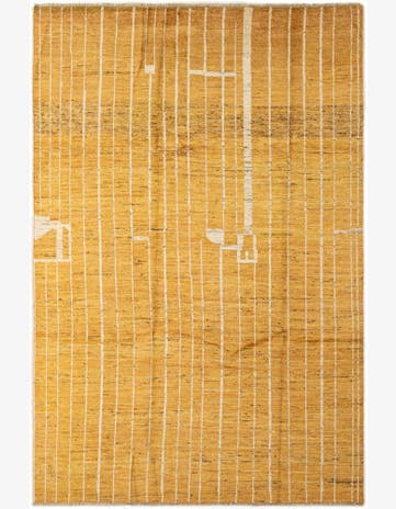 6' 8 x 9' 9 Hand Knotted Darya Wool Rug