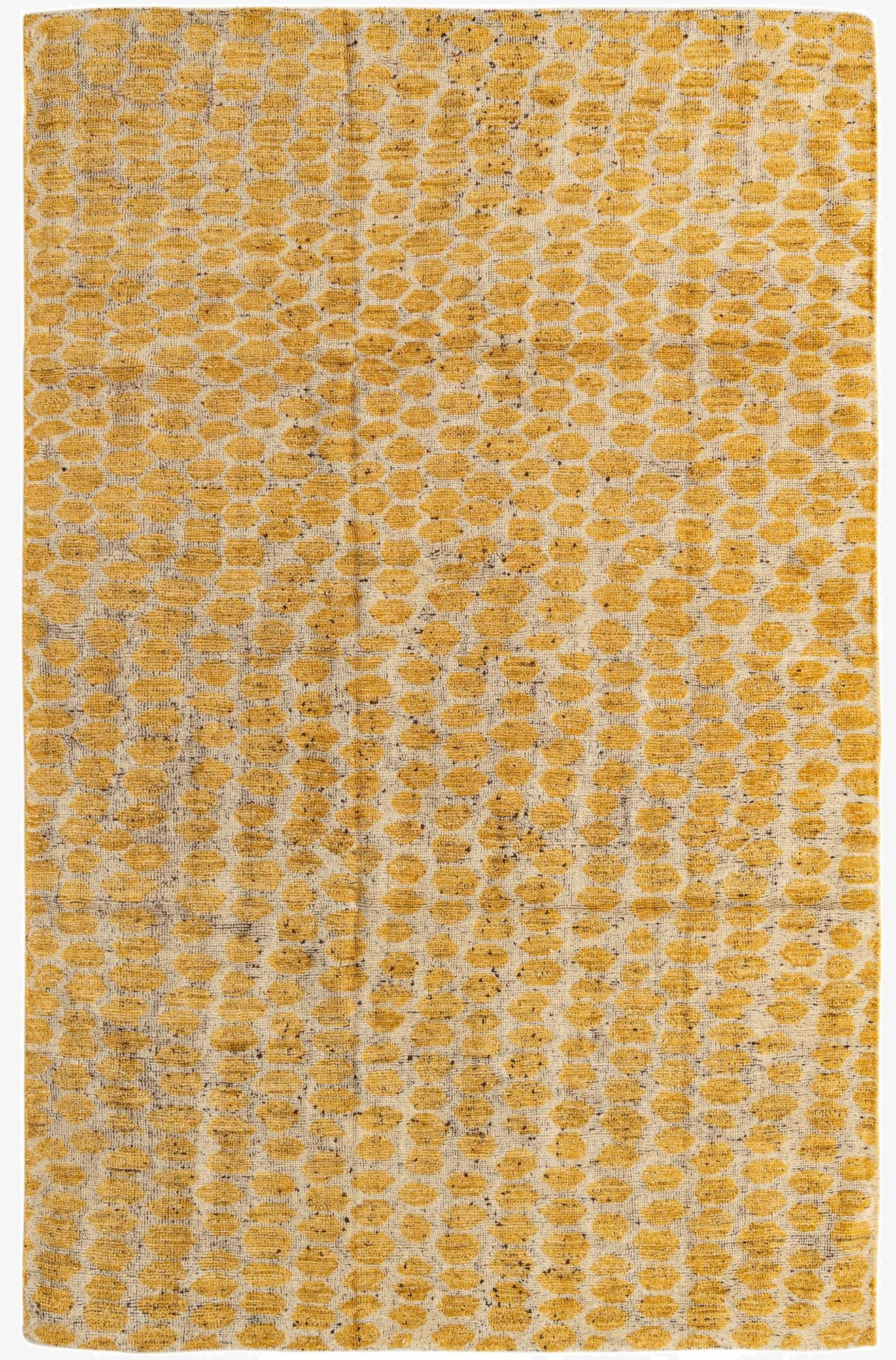 6' 1 x 9' 5  Hand Knotted Darya Wool Rug