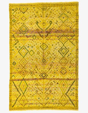 5' 4 x 8' 4 Hand Knotted Darya Wool Rug