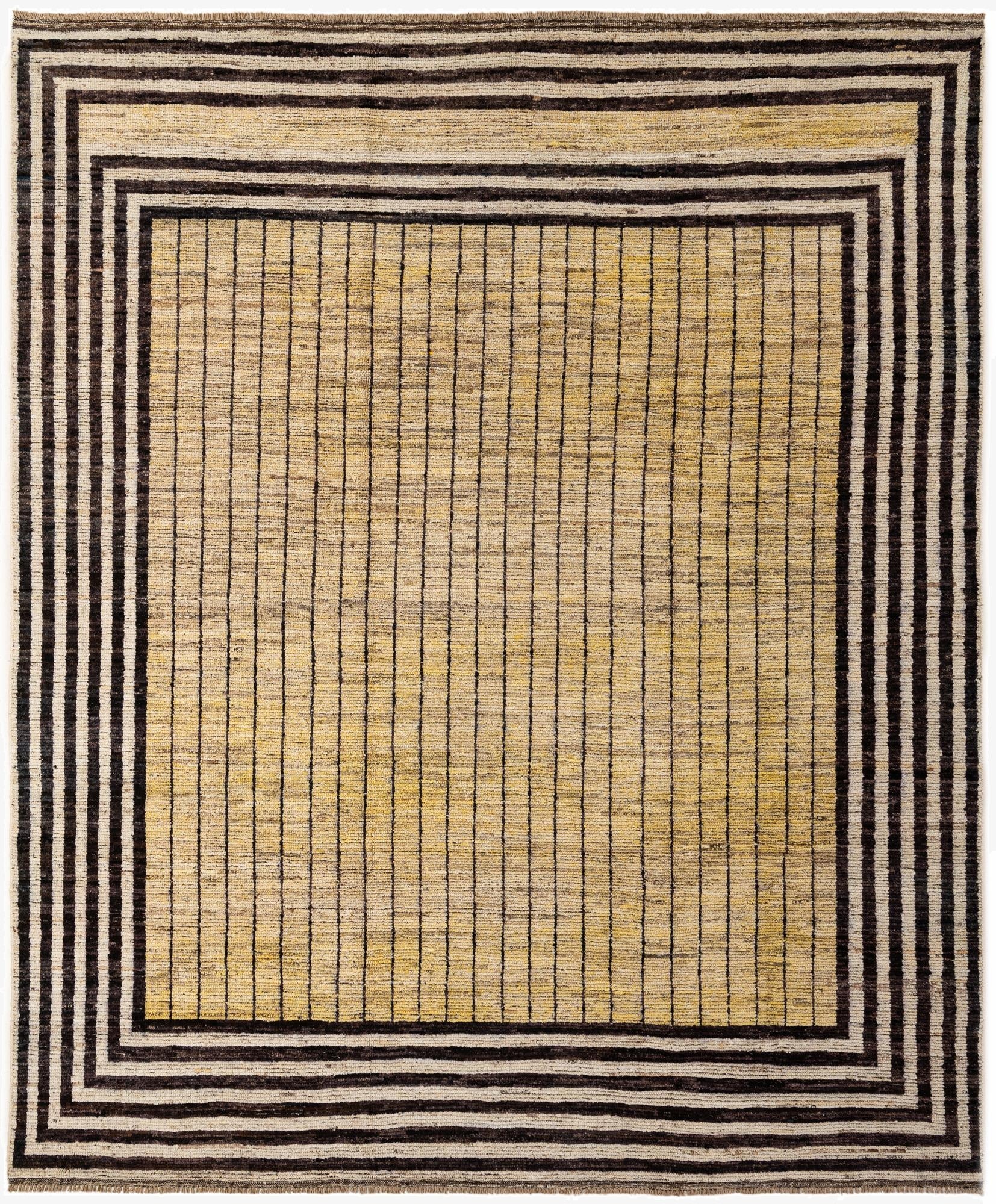 8' x 9' 10  Hand Knotted Darya Wool Rug