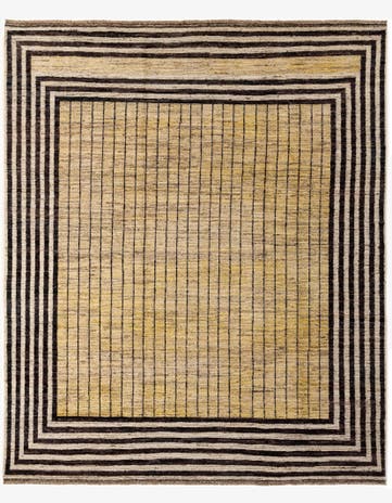 8' x 9' 10 Hand Knotted Darya Wool Rug