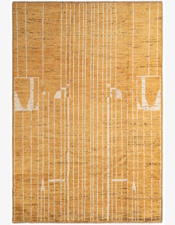 6' 8 x 9' 10 Hand Knotted Darya Wool Rug