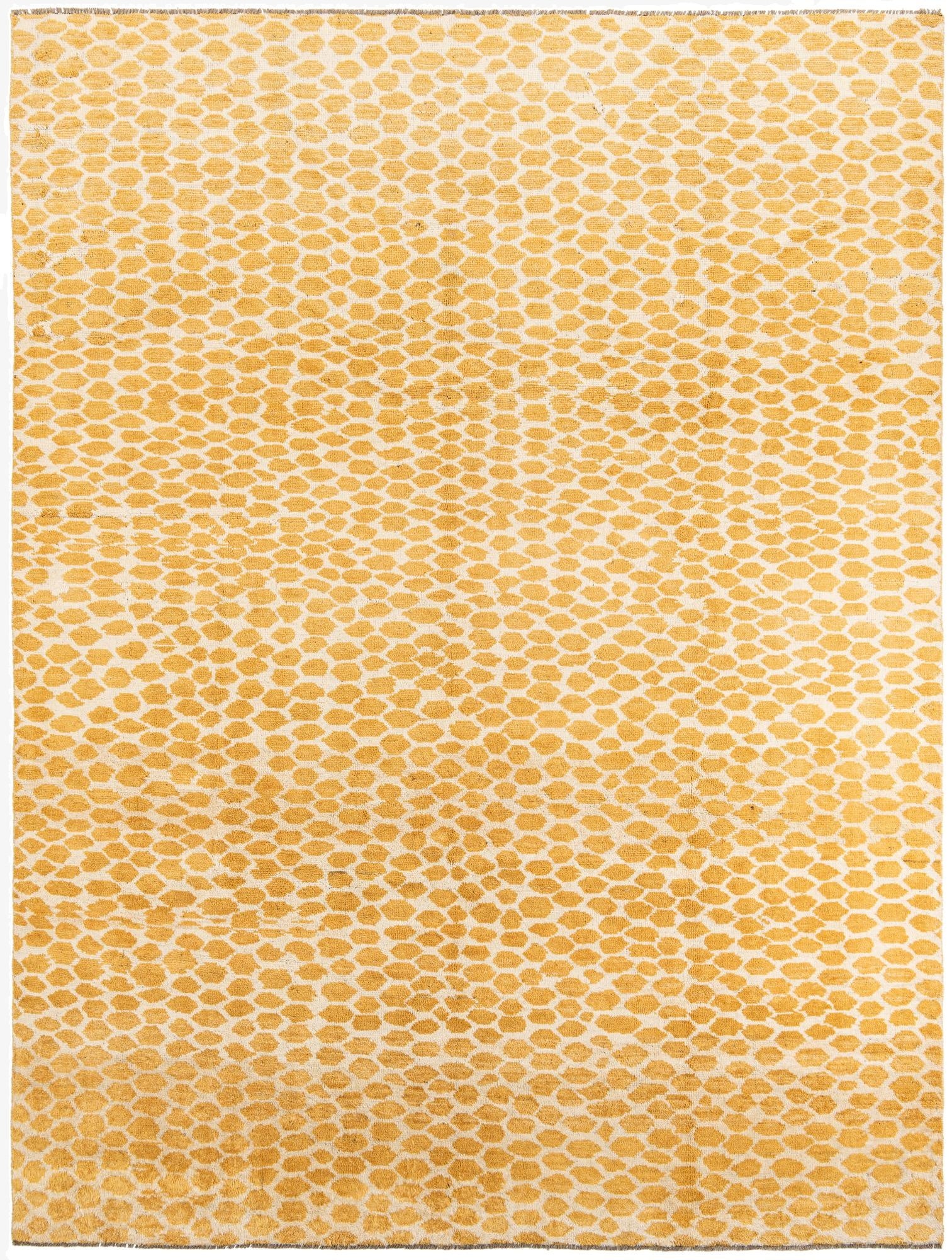 9' x 11' 10  Hand Knotted Darya Wool Rug