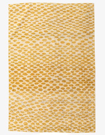 6' 1 x 9' Hand Knotted Darya Wool Rug