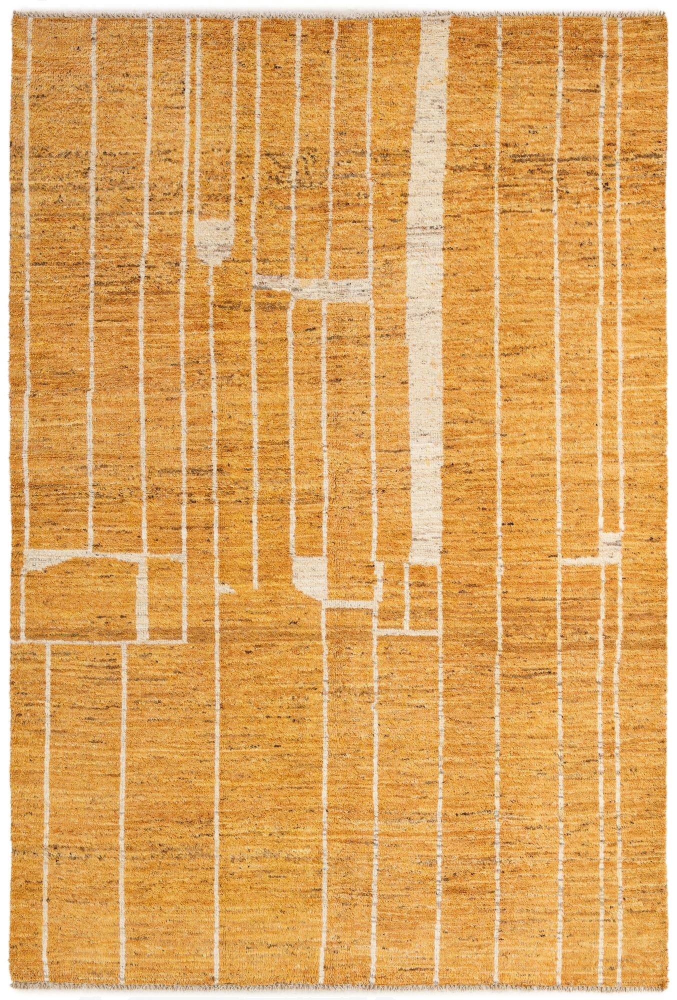 5' 5 x 8' 1  Hand Knotted Darya Wool Rug