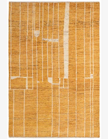 5' 5 x 8' 1 Hand Knotted Darya Wool Rug