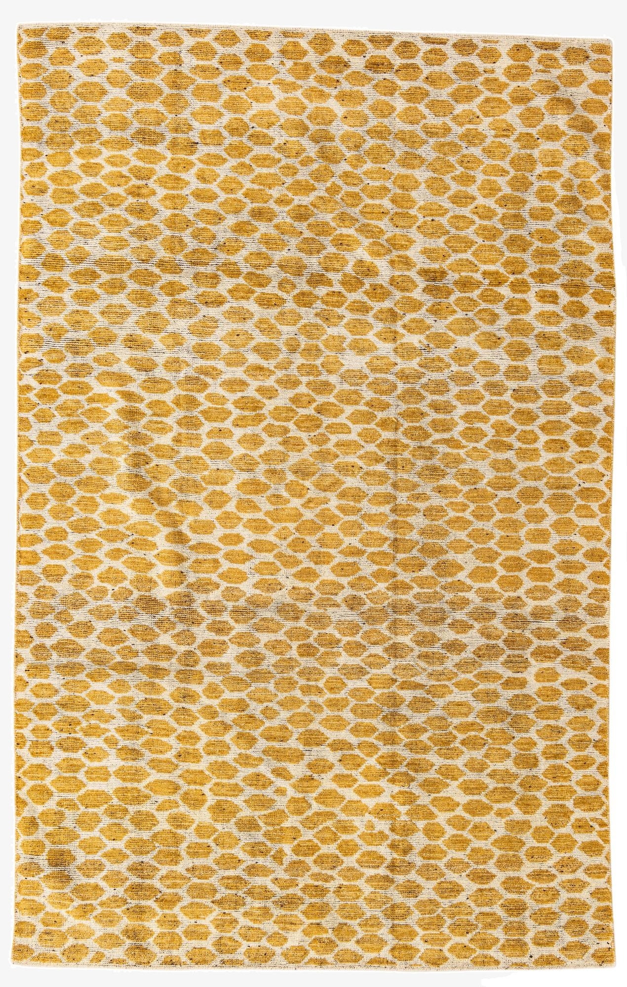 5' 8 x 9' 1  Hand Knotted Darya Wool Rug