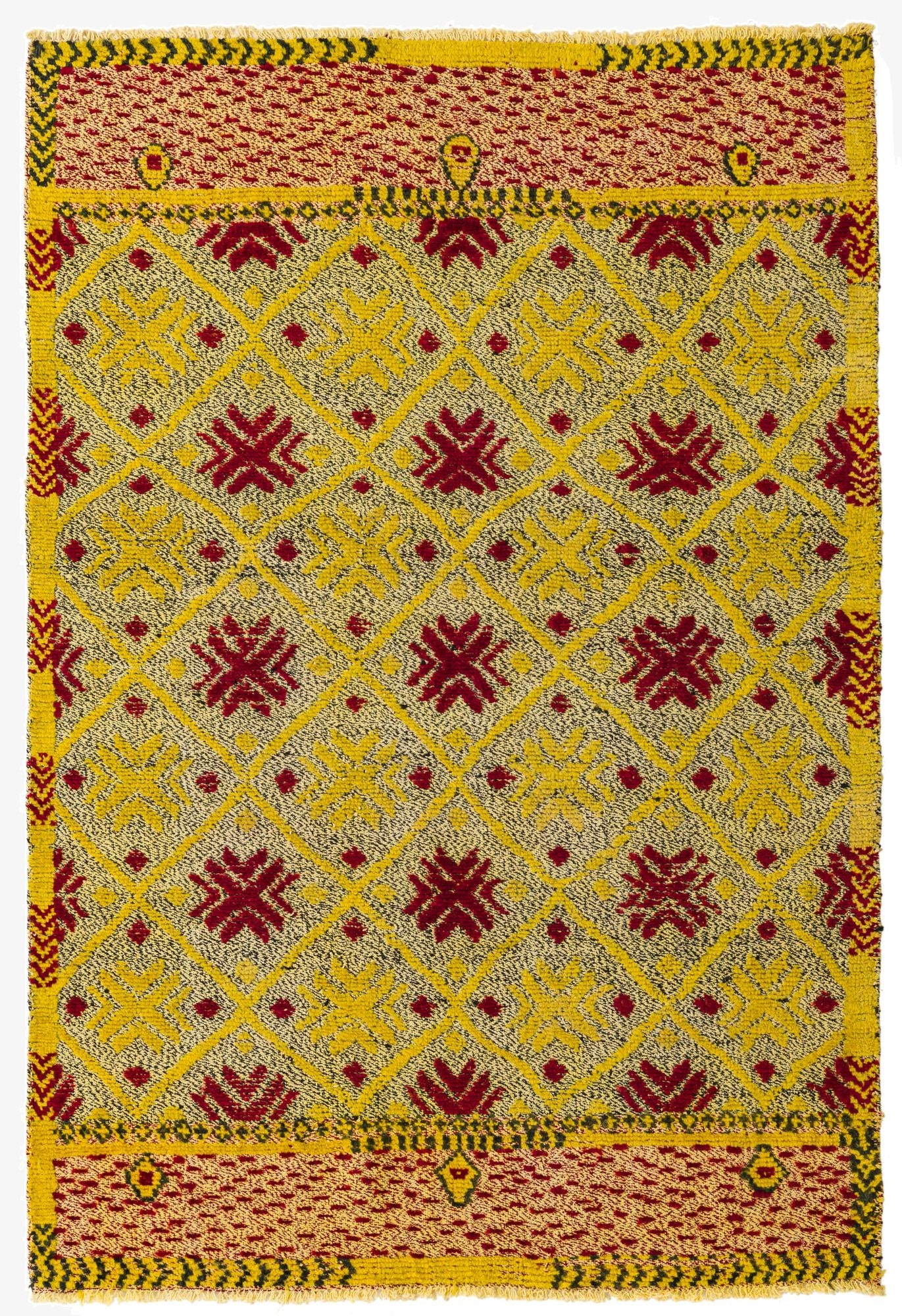 4' 10 x 7'  Hand Knotted Darya Wool Rug