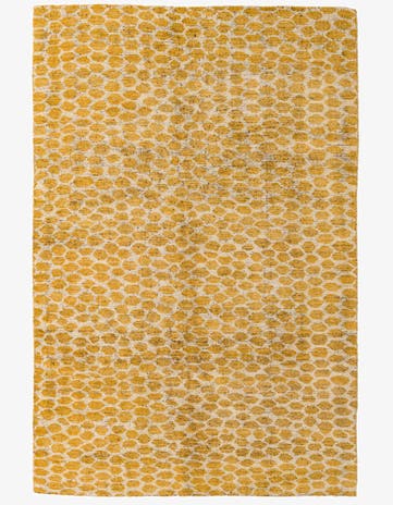 6' x 9' Hand Knotted Darya Wool Rug