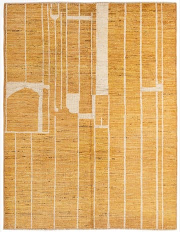 5' 11 x 7' 10 Hand Knotted Darya Wool Rug