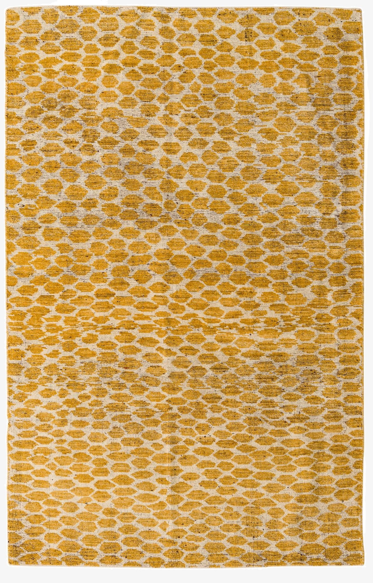 5' 2 x 8'  Hand Knotted Darya Wool Rug