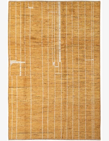 6' 6 x 9' 7 Hand Knotted Darya Wool Rug