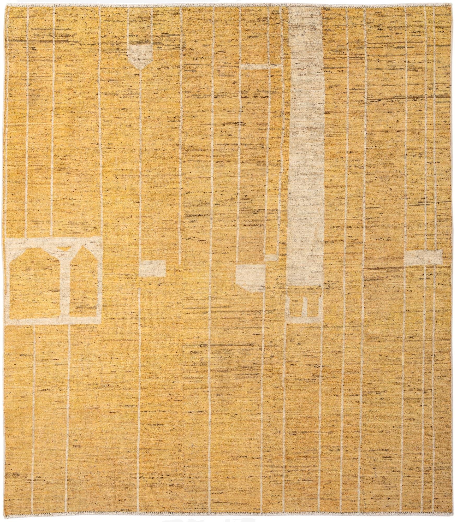 8' 4 x 9' 5  Hand Knotted Darya Wool Rug